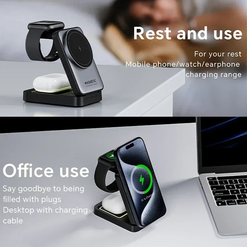 Foldable Magnetic Wireless Charger