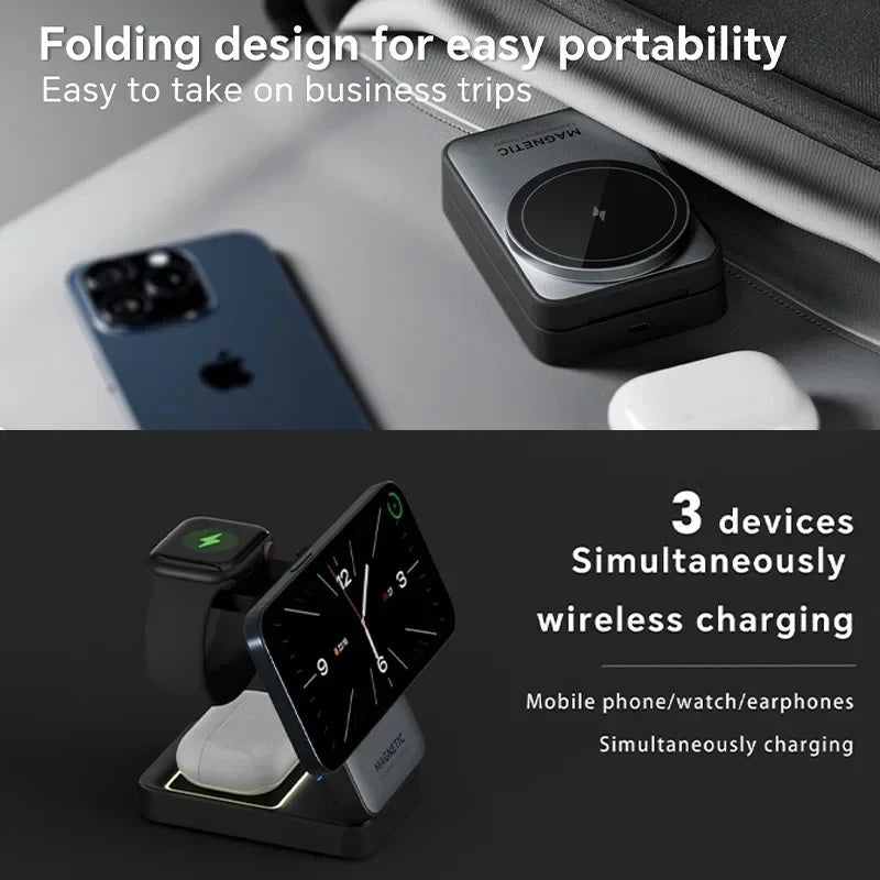 Foldable Magnetic Wireless Charger