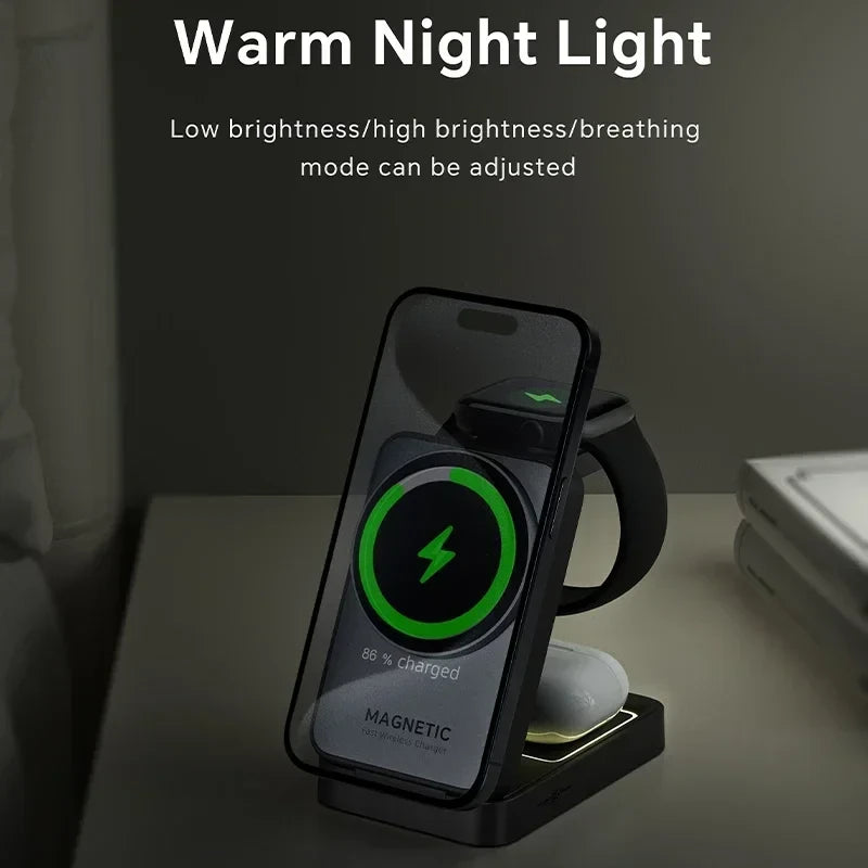 Foldable Magnetic Wireless Charger